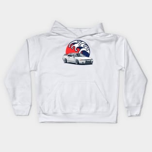 nissan skyline r32 Kids Hoodie